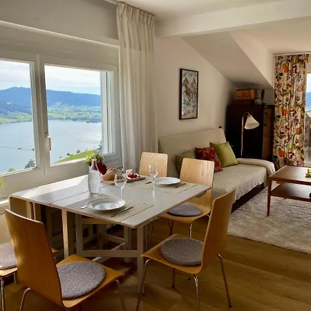 Beautiful Apartment With Fantastic Views Oberägeri Exterior photo